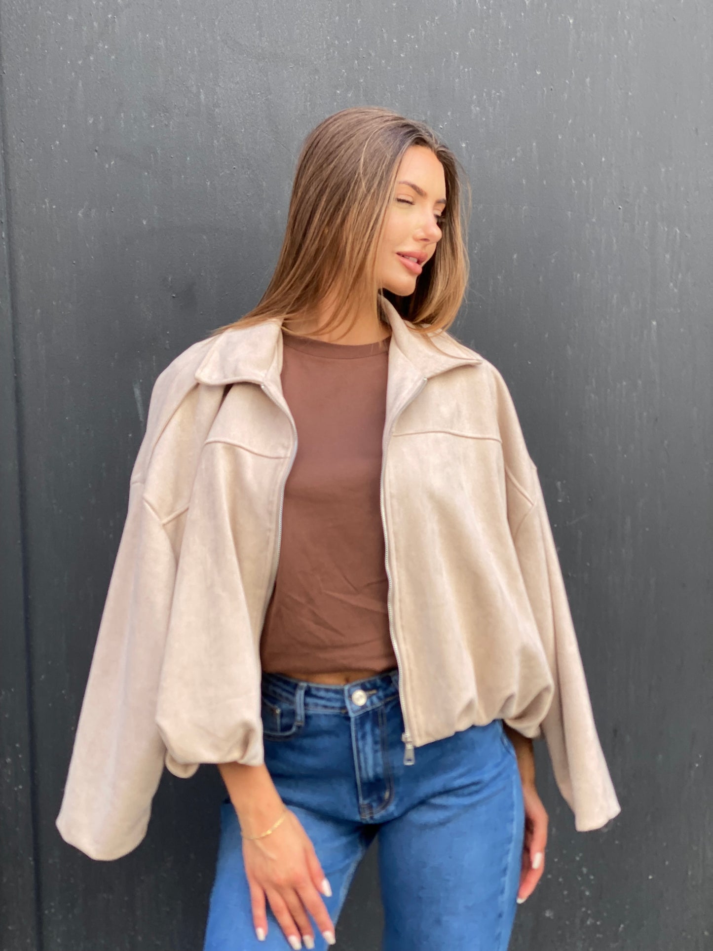 Veste Mia beige