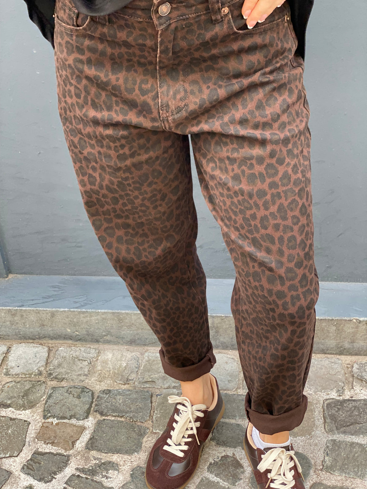 Pantalon léopard Choco