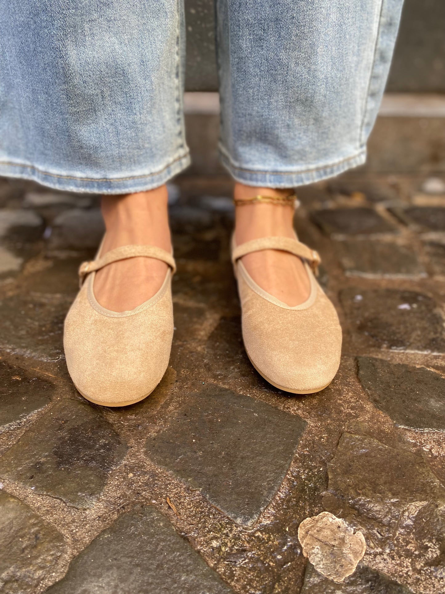 Ballerines beige