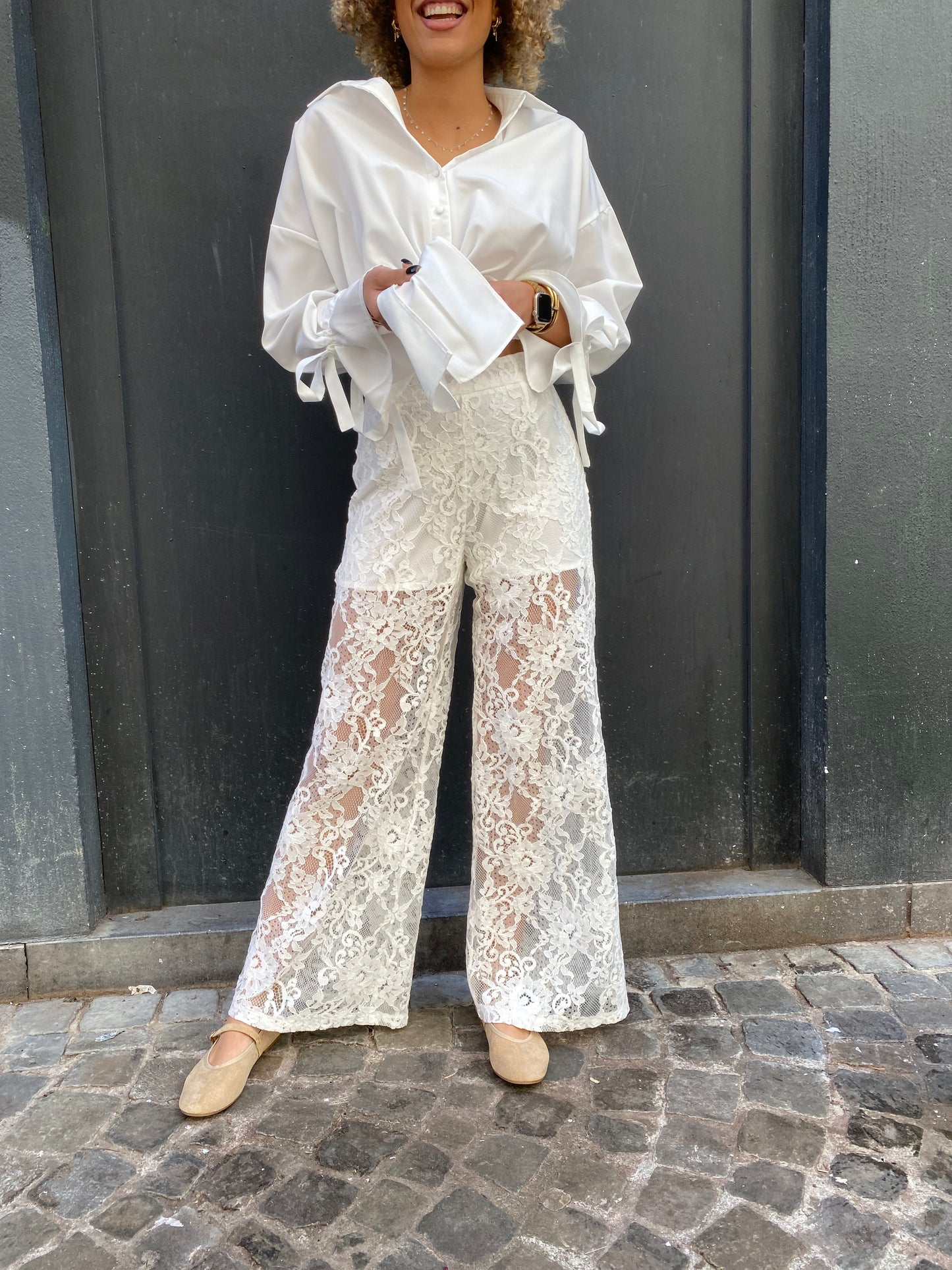 Pantalon Bella dentelle