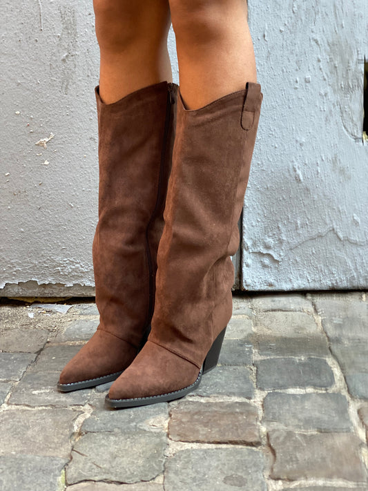 Bottes Yvana brune